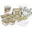 Manal - Temptations 18 pcs Bakeware Set - Green