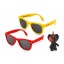 Wize&Ope - Foldable Sunglasses Yellow/Red