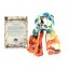 Multicolored Silk Sheila Scarf - Adolf Winston