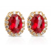 JK | Ruby Earrings