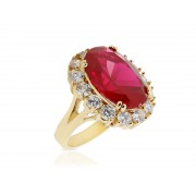 JK | Ruby Ring, Size 7