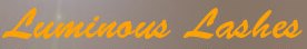 Luminous Lashes  Logo