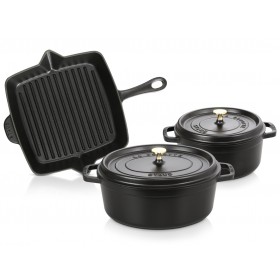 Staub Cookware combo - Black