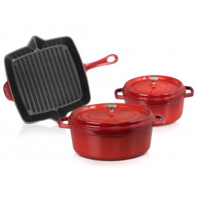 Staub Cookware combo - cherry