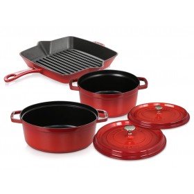 Staub Cookware combo - cherry