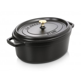 Staub Oval Casserole - Black