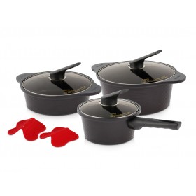 Happy Call 10 pcs Diamond Set Cookware