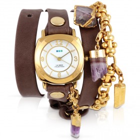 لامير – ساعة اللف توبانجا بأحجار الأميثيست