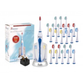 Pursonic toothbrush with extra15 replacement heads Combo
