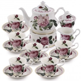 روي كيركهام – طقم الشاي بنقشة فرساي الذهبية – 10 قطع