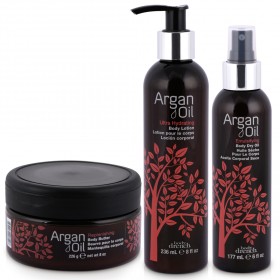 طقم زيت أرجان للعناية بالجسم