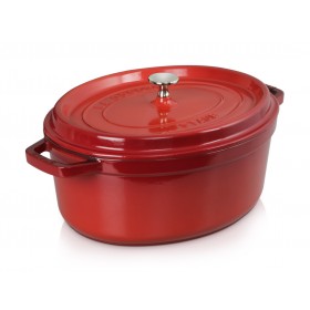 Staub Oval Casserole - Cherry