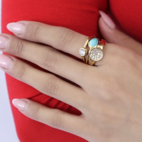 ميليندا ماريا – مجموعة الخواتم الكريستالية