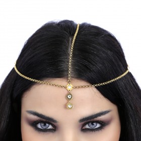 لينا زيتوني – سلسلة الرأس بكريستال سواروفسكي