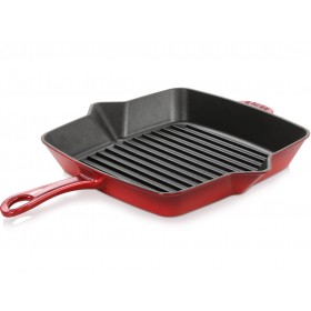 مقلاة الشوي ستوب - باللون الأحمر