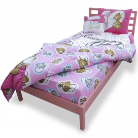 طقم أغطية السرير للأطفال – توم وجيري