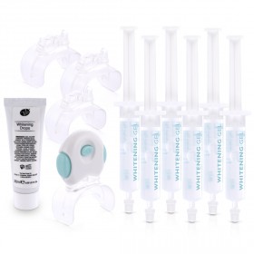 ريو –  طقم جهاز تكنلوجيا الضوء الأزرق لتبييض الأسنان مع هدية مجانية