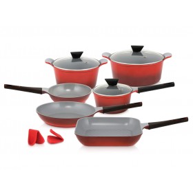 طقم أواني الطهي 10 قطع