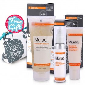 طقم فيتامين (سي) لحماية البشرة من مراد مع هدية مجانية