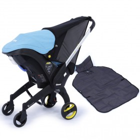 مقعد السيارة للأطفال من دونا مع غطاء شمسي – اللون الأزرق